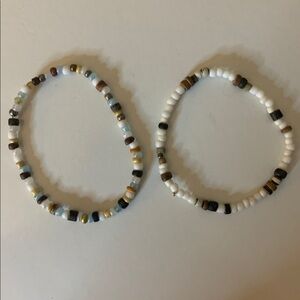 Two Seed Bead Bohemian Bracelets